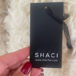 BRAND NEW SACHI lamb fur vest
